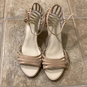 Beige Heels size 8 1/2
